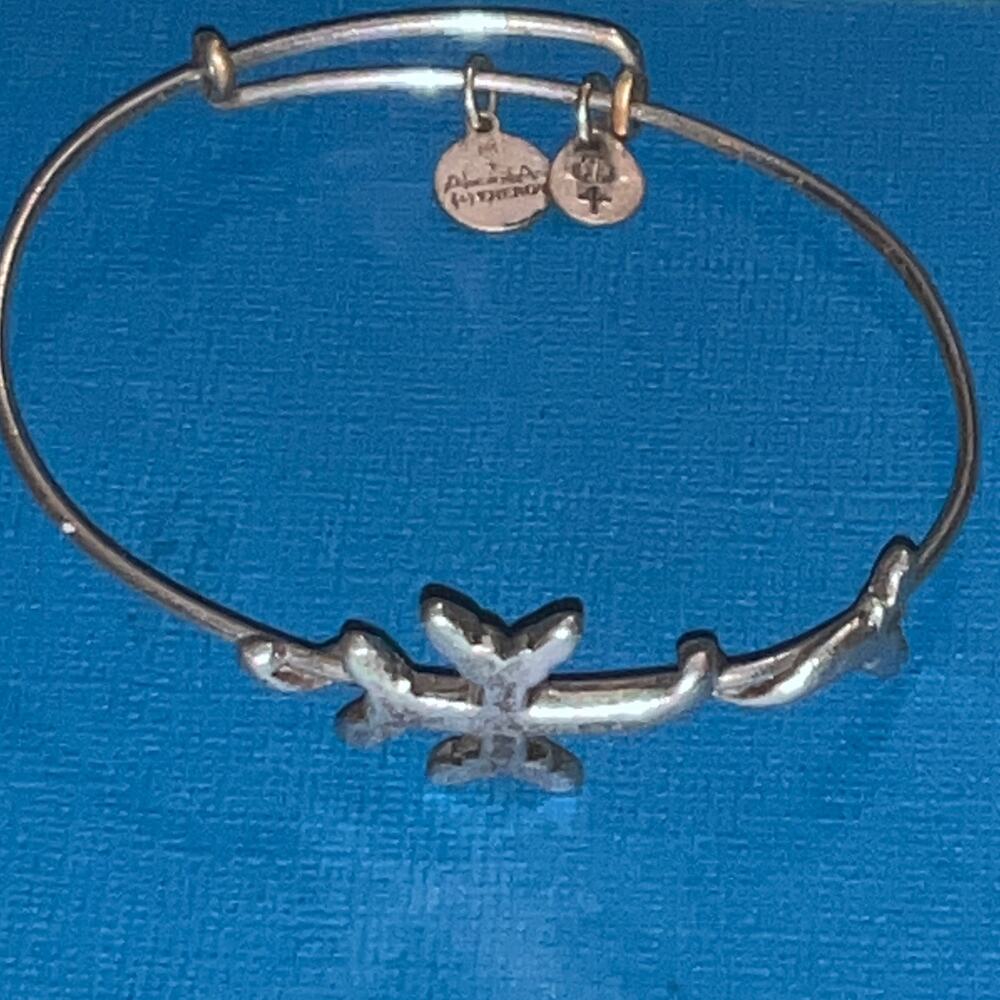 ALEX & ANI "Armenian Cross" Beaded Bangle